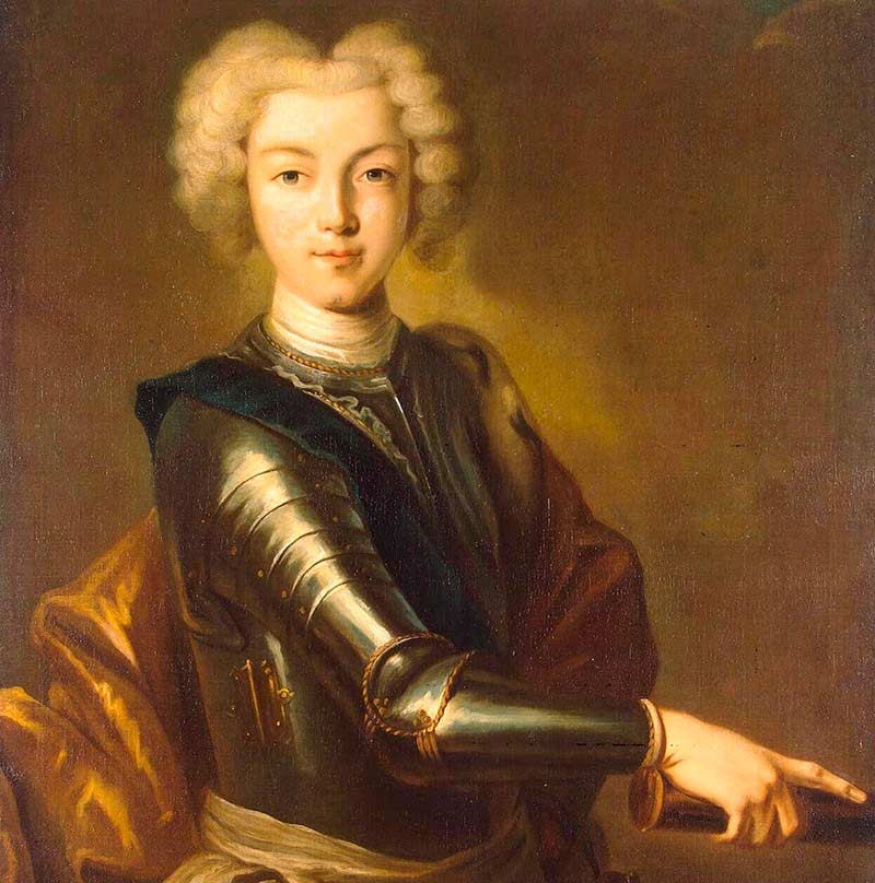 Портрет Петра II. Неизвестный художник