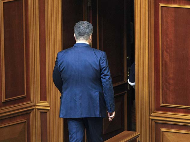 Президент Украины Петр Порошенко по ошибке зашел к Лаврову в ООН