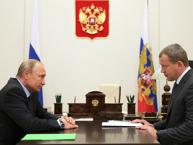 Путин сменил глав трех российских регионов