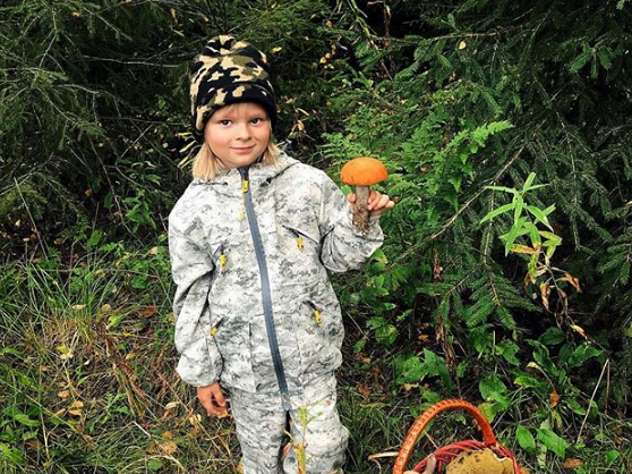 Видео с сыном Рудковской