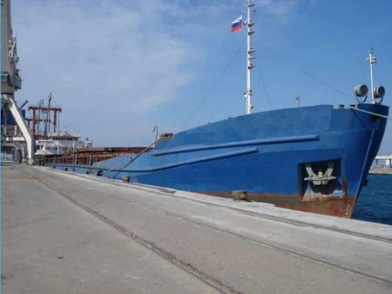 Крушение корабля в море Лаптевых