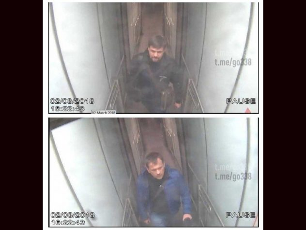 Нестыковка в дате и времени на фотографиях подозреваемых в отравлении Скрипалей обратила на себя внимание даже самих британцев