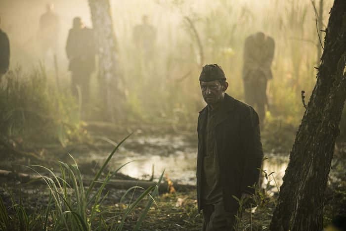 Кадр из фильма «Собибор» (2018)