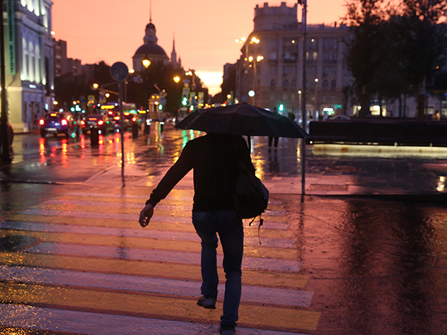 МЧС предупредило москвичей о продолжительном дожде