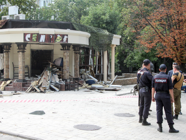 Донецкая полиция ищет мужчину по делу по взрыве в кафе «Сепар»