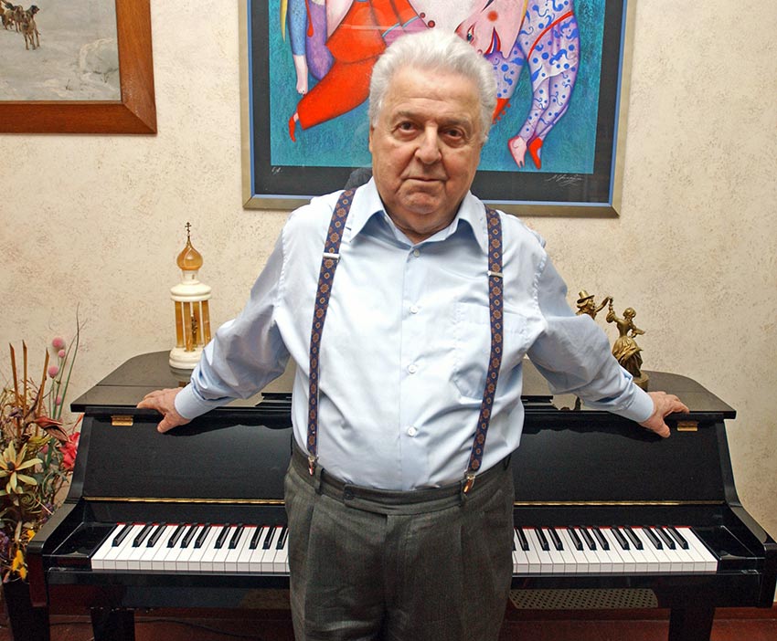 Михаил Танич за год до смерти