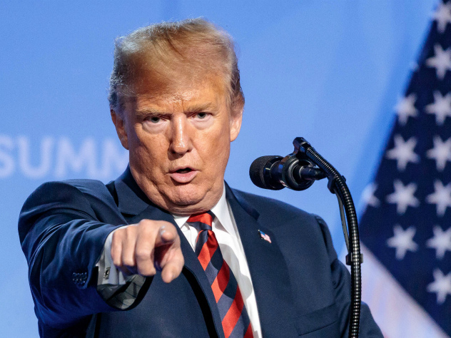 Дональд Трамп Трамп подписал указ о санкциях против России