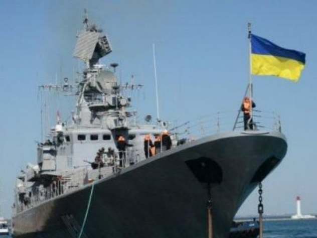 Украинские военные корабли пришли к берегам Крыма