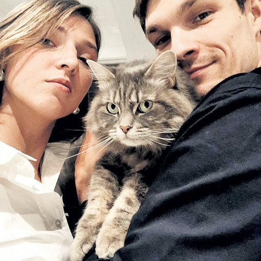 Американец Вик Уайлд дома называет Заварзину кошечкой