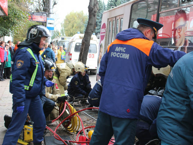 ДТП с троллейбуссом