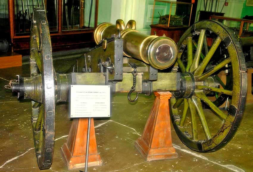 Пушка «пеший единорог»