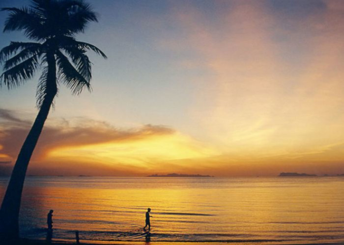 Закат солнца на острове Самуй