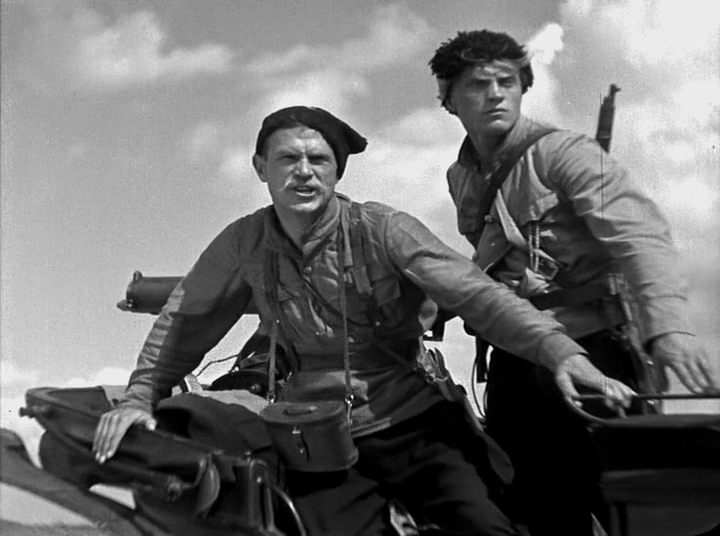 Кадр из фильма «Чапаев», 1934 г.