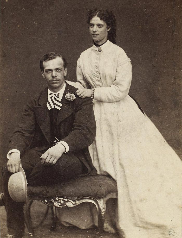 Цесаревич Александр Александрович и датская принцесса Дагмар, 1866 г. Источник: Wikimedia.org