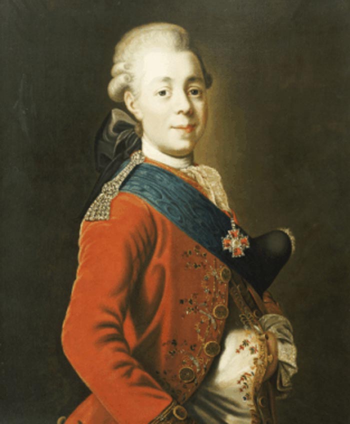 Павел I Петрович, сын Екатерины Второй. Портрет Александра Рослина. Источник: Wikimedia.org 
