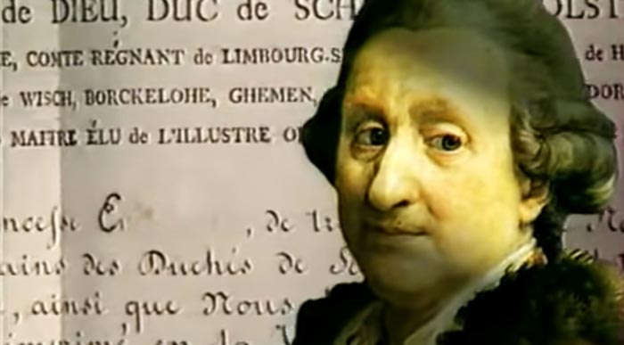 Князь Филипп Фердинанд фон Лимбург-Штирум, покровитель княжны Таракановой. Кадр YouTube