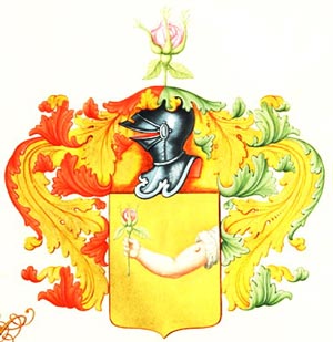 Герб дворянского рода Оспенных. Источник: Wikimedia.org