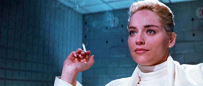 Шэрон Стоун в фильме «Основной инстинкт», 1992 г.