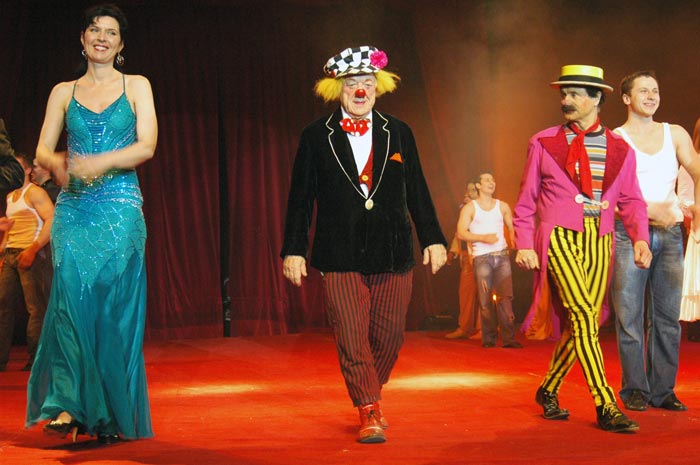 До последних дней «Солнечный клоун» продолжал радовать своим искусством зрителей. Источник - Wikimedia.org