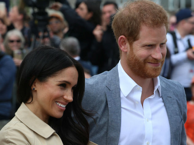 Фото беременной Меган Маркл - принц Гарри