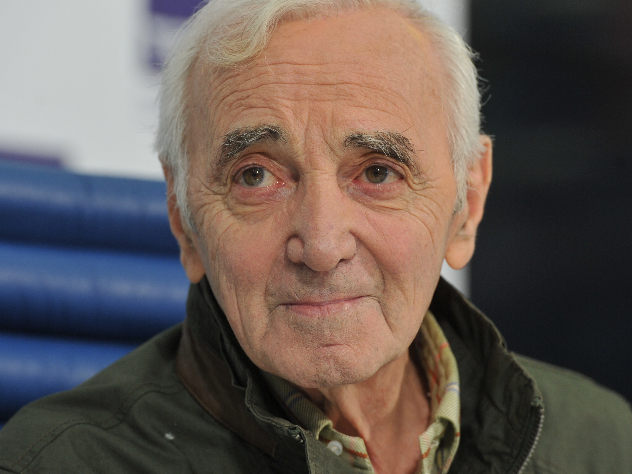 Гагарина о дуэте с Азнавуром