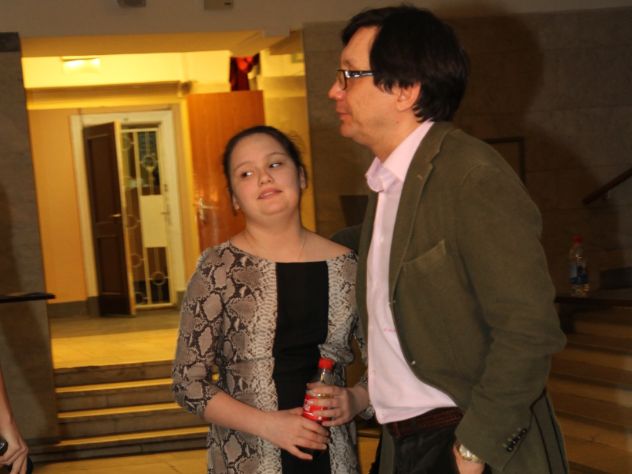 Мария Кончаловская на балу Татлер