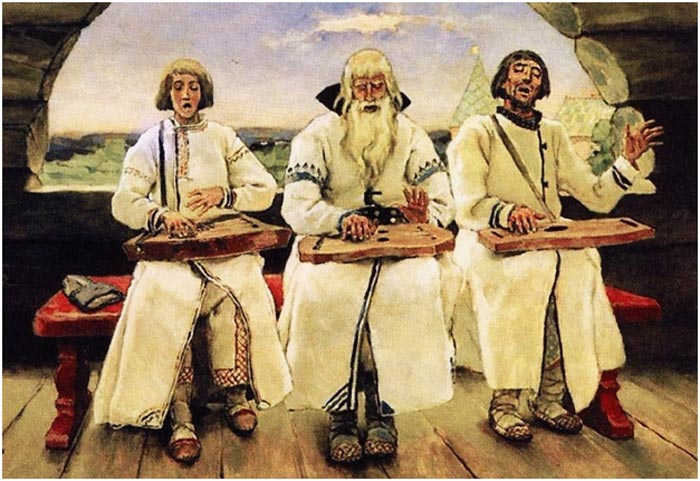 Васнецов В.М. Гусляры (1899)