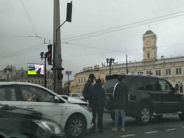 ДТП с маршруткой в Москве