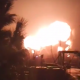Мощный взрыв на нефтебазе в ХМАО попал на видео - Югра пожар