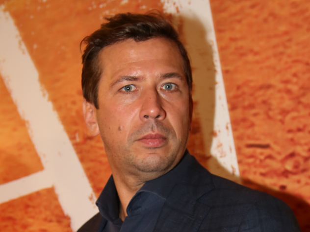 Мерзликин на съемочной площадке