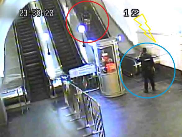 Вандализм в метро: драка с «пингвинами»