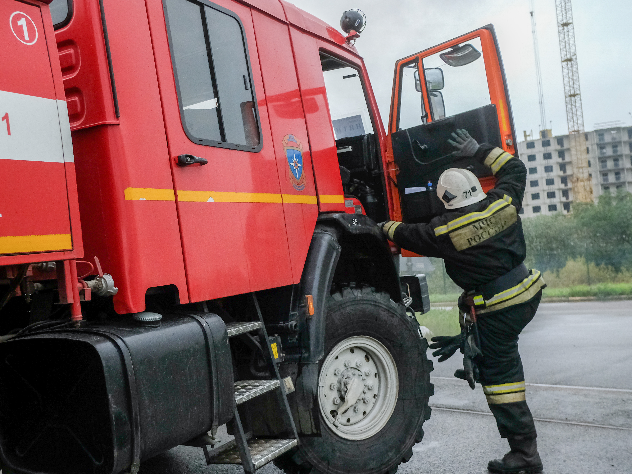 Пожар в Москве