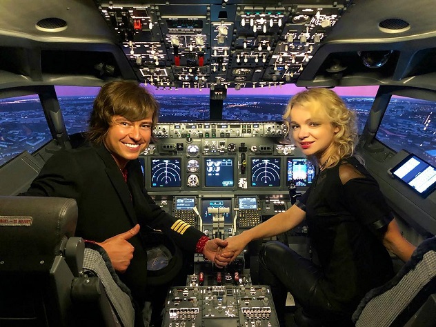 Фотографии Виталины Цымбалюк-Романовской и Прохора Шаляпина