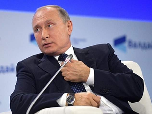 Владимир Путин выступил на заседании «Валдая» в Сочи