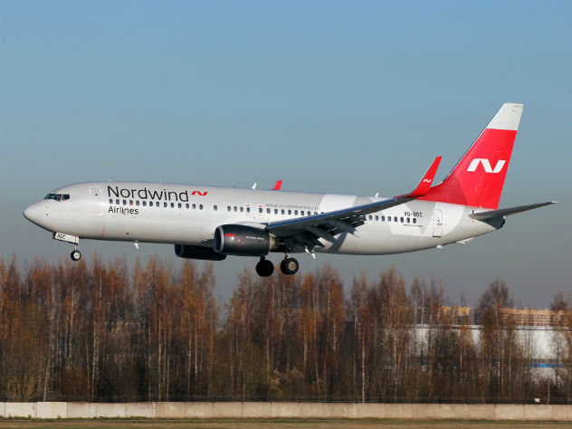 Самолет Nordwind Airlines