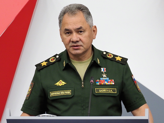 министр обороны России Сергей Шойгу