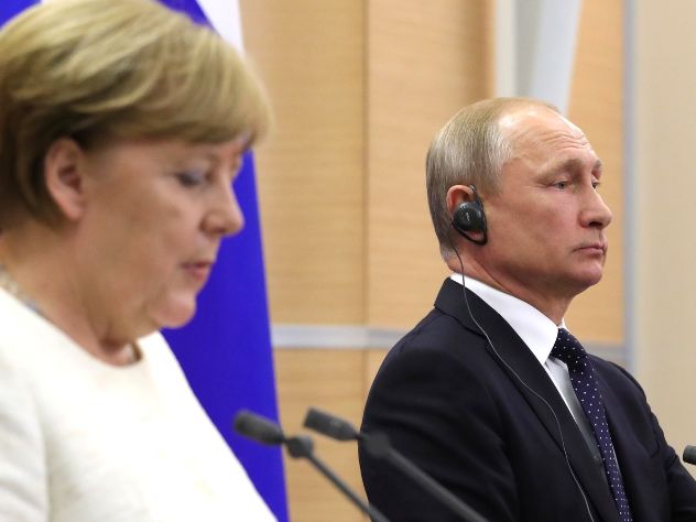 СМИ возмутились отношением Меркель с Путиным