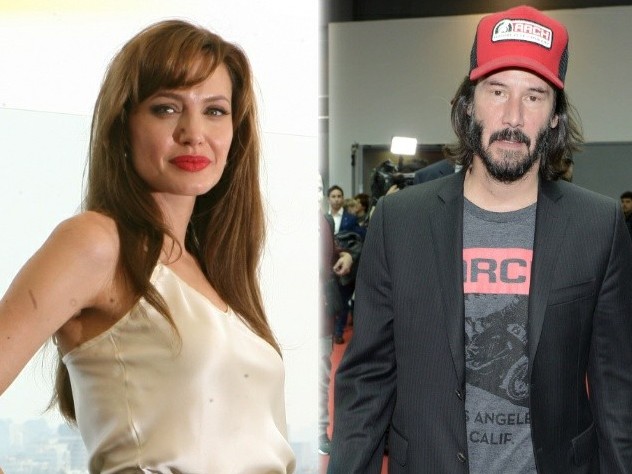 Анджелина Джоли и Киану Ривз