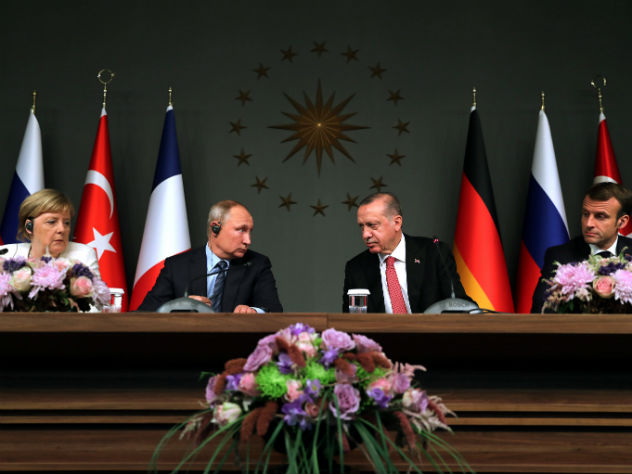 Путин о саммите по Сирии - Стамбул