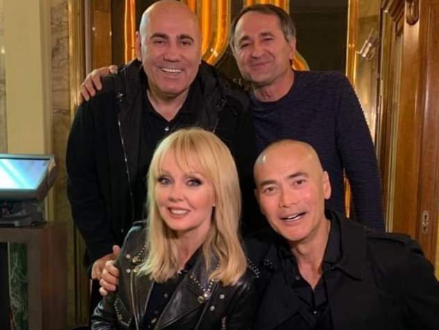 Певица Валерия встретилась с Марком Дакаскосом в Москве