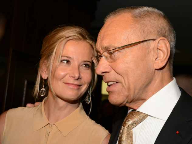 Юлия Высоцкая и Андрей Кончаловский - фото