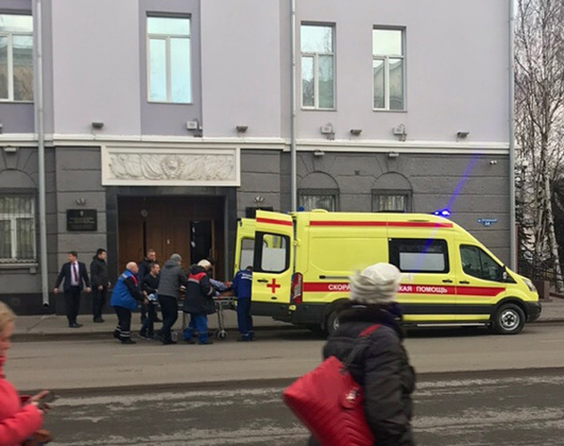 Взрыв у здания ФСБ в Архангельске произошел в результате самоподрыва