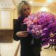 Марии Захаровой в Ташкетенте подарили фантастический букет цветов