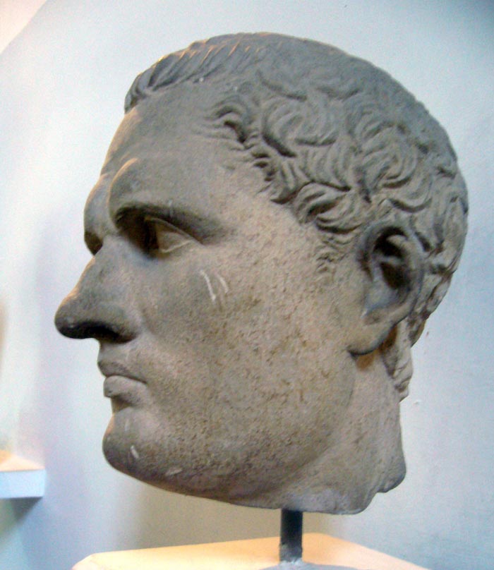 Император Калигула, Археологический музей в Никосии, Кипр. Источник: wikimedia/ Молли