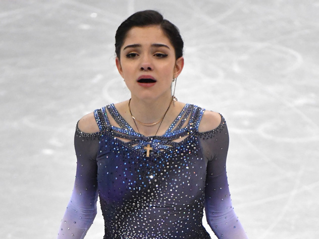 Евгения Медведева не смогла пробиться в финал Гран-при по фигурному катанию