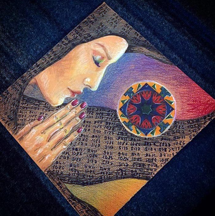 Работа Насти Яньковой, 2016 год. Источник: Instagram** / anastasia_yankova