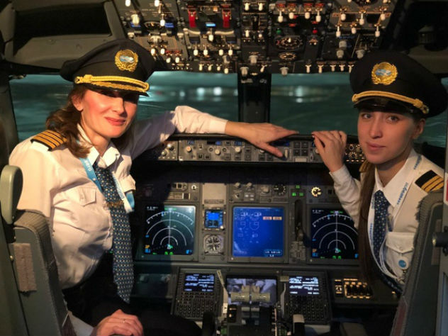 Женщины-пилоты, «Победа»