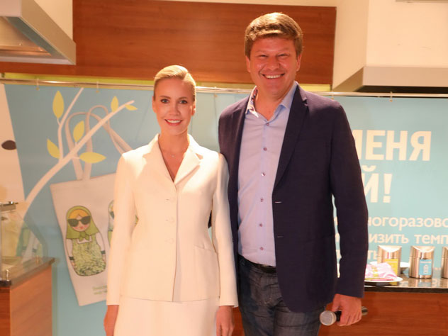 Елена Летучая и Дмитрий Губерниев