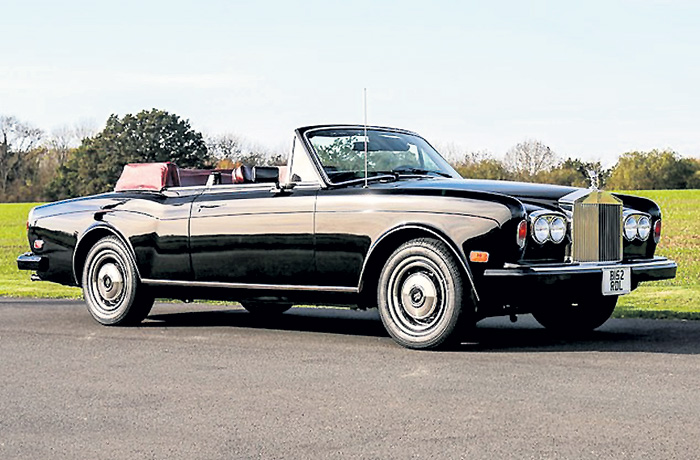 «Роллс-ройс» Фрэнка СИНАТРЫ 1984 года выпуска был продан почти за полторы сотни тысяч фунтов