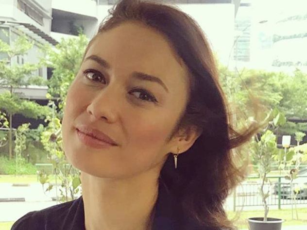 Ольга Куриленко отпраздновала день рождения по-семейному